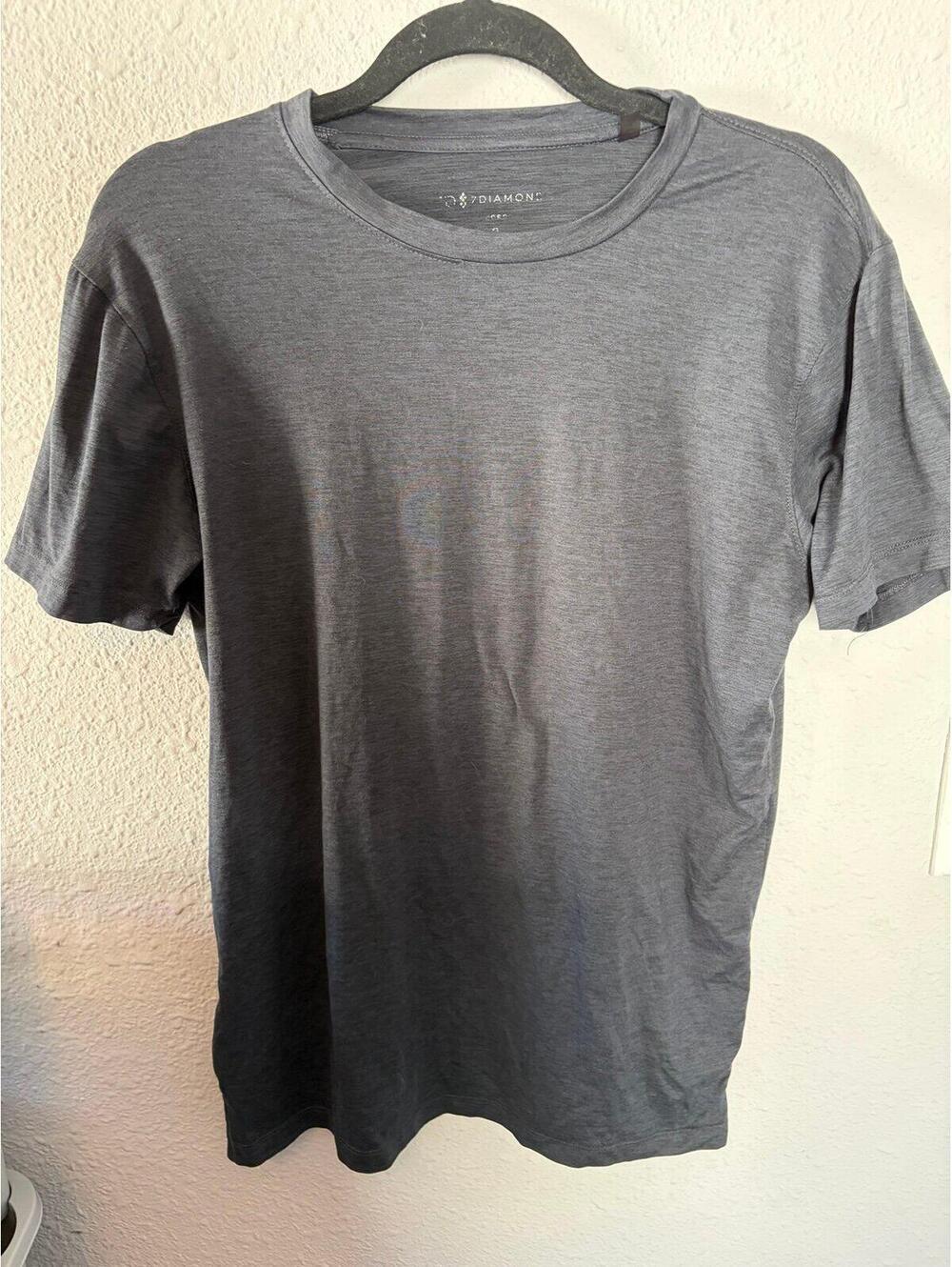 Men's 7 Diamonds Core Tshirt Grey size S